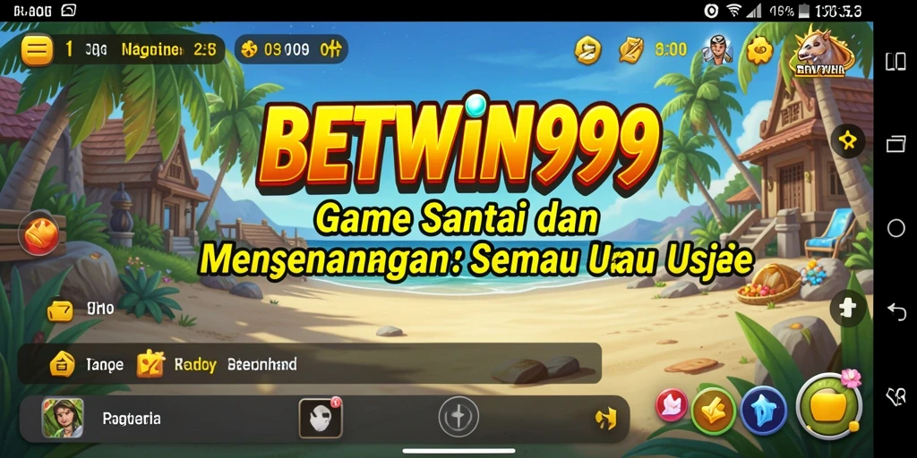 Tampilan menarik dari gameplay BETWIN999 yang seru dan penuh warna.
