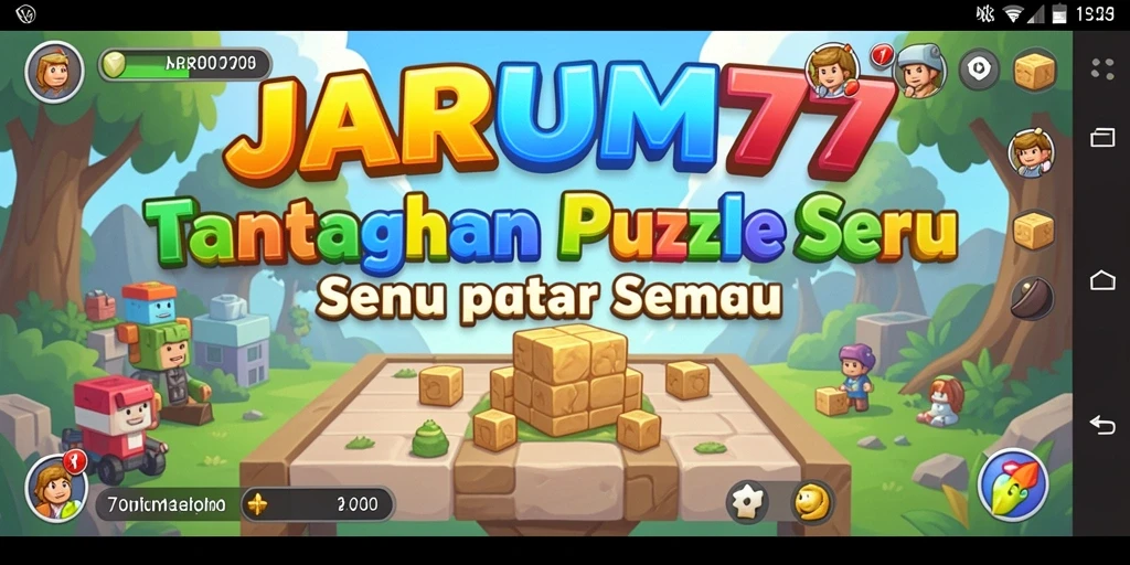 Gameplay JARUM77 yang menantang dan seru dalam puzzle!