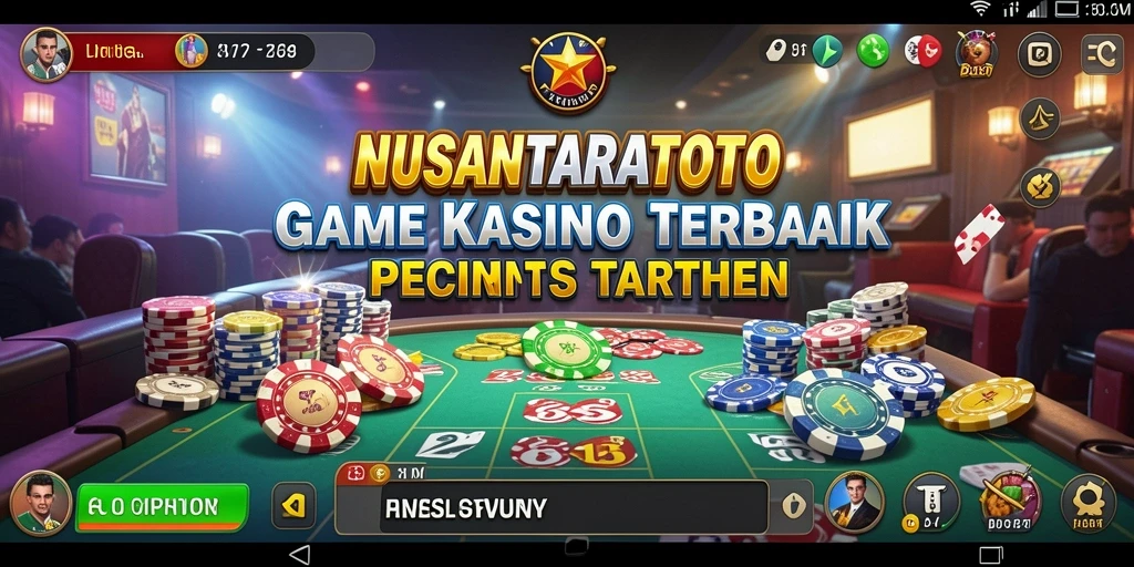 Tampilan gameplay menarik dari NUSANTARATOTO dalam Casino.