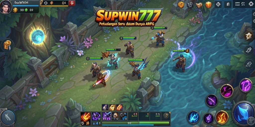 Tampilan gameplay menakjubkan dari SUPWIN777 dengan aksi ARPG yang mendebarkan.